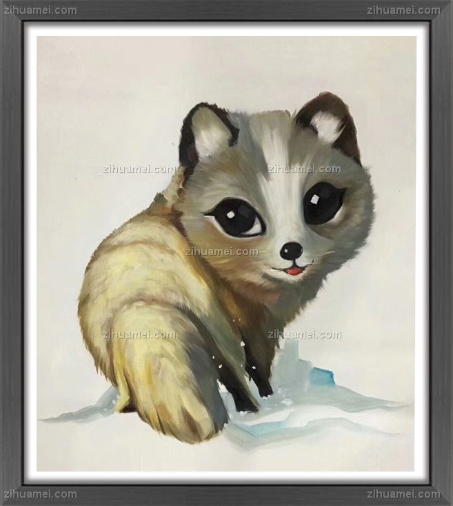 儿童房油画