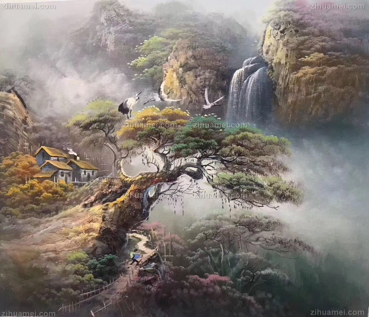 油画风景