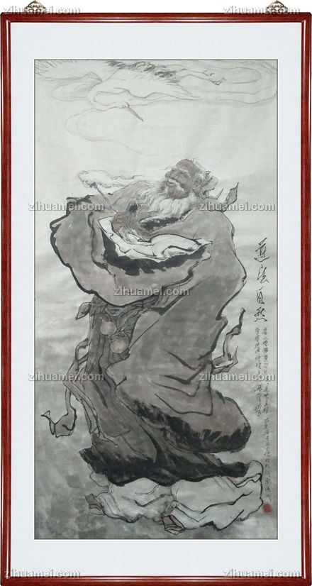 写意国画人物