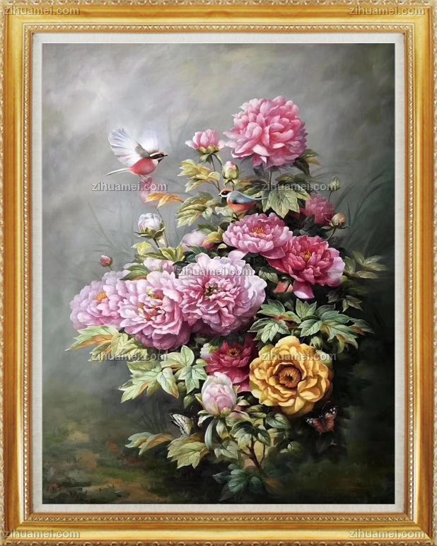 www.zihuamei.com油画风景花鸟画