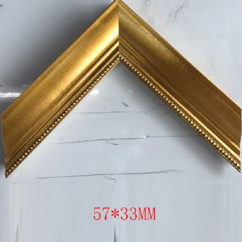 Gold and silver foil series gold 57*33mm