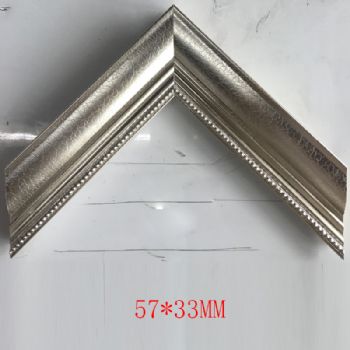 Gold silver foil series silver 57*33mm