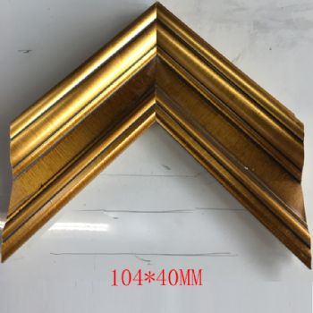 Gold and silver foil series gold 104*40mm