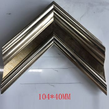 Gold silver foil series silver 104*40mm