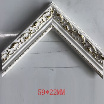 Spray wood wire white 59*22mm