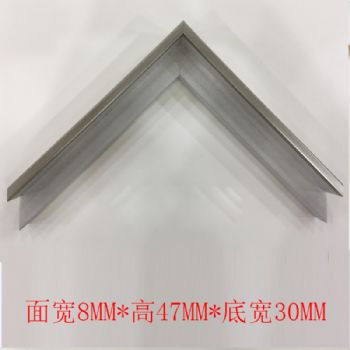 PS foam series silver face width 8mm* height 47mm* bottom width 30mm
