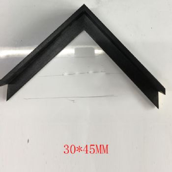 High grade solid wood series 30*45mm dumb black