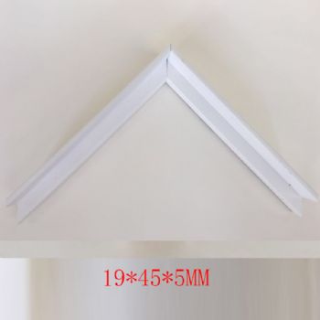 High grade solid wood series 19*45*5mm dumb white