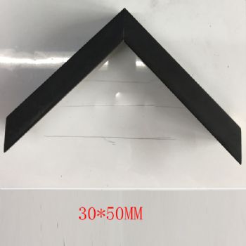 High grade solid wood series 30*50mm dumb black