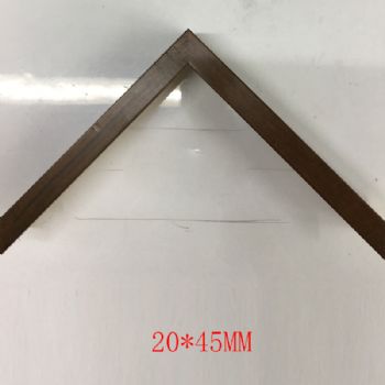 High grade solid wood series 20*45mm coffee