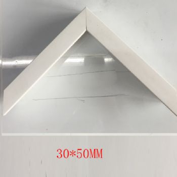 High grade solid wood series 30*50mm dumb white