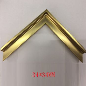 PS foam series gold 34*34mm