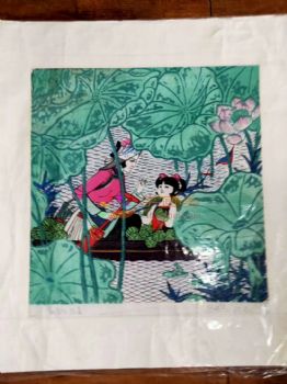 解放初期人物画