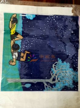 解放初期人物画