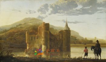 印象风景油画