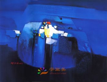 当代抽象油画名家抽象油画