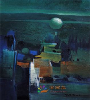 当代抽象油画名家抽象油画