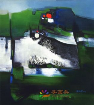 当代抽象油画名家抽象油画
