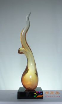 透明树脂雕塑摆件工艺品