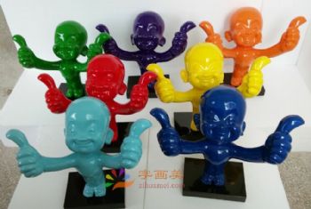 透明树脂雕塑摆件工艺品