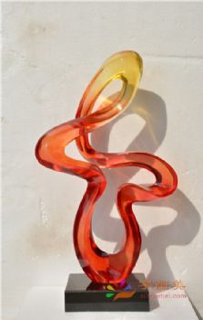 透明树脂雕塑摆件工艺品
