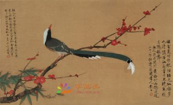 动物国画故宫名画动物写实工笔水墨画经典精品国画
