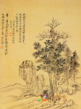 国画故宫名画风景水墨画经典精品国画