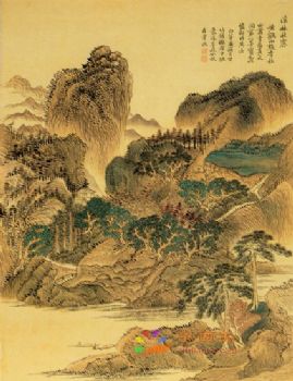 国画故宫名画风景水墨画经典精品国画