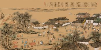 国画故宫名画风景水墨画经典精品国画