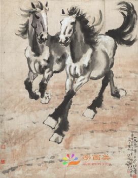 动物国画故宫名画动物写实工笔水墨画经典精品国画