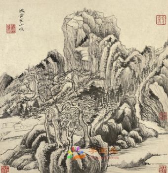 国画故宫名画风景水墨画经典精品国画