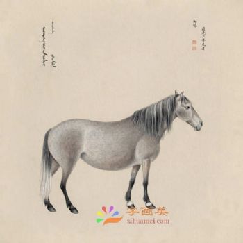 动物国画故宫名画动物写实工笔水墨画经典精品国画