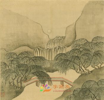 国画故宫名画风景水墨画经典精品国画