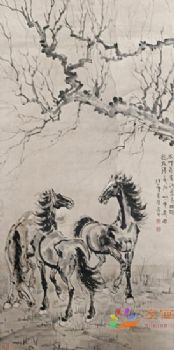 动物国画故宫名画动物写实工笔水墨画经典精品国画