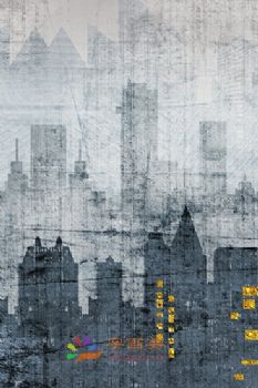 现代家装工装装饰画构图高清图片素材装饰画设计图库