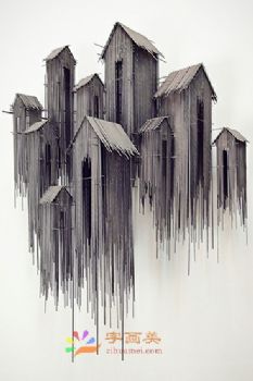 儿童画童趣小清晰现代家装装饰画构图高清图片素材图库