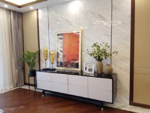 现代大厅中堂装饰效果