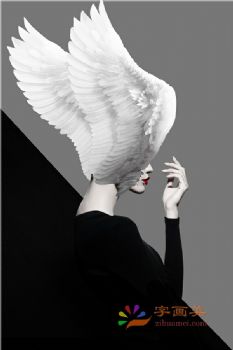 高清人物装饰画人物晶瓷画现代人物装饰画