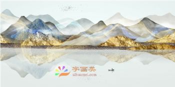 新中式装饰画新中式晶瓷画现代中式装饰画