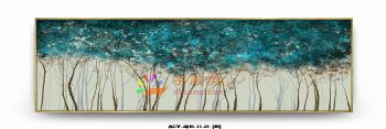 实物效果铝合金边框现代晶瓷画
