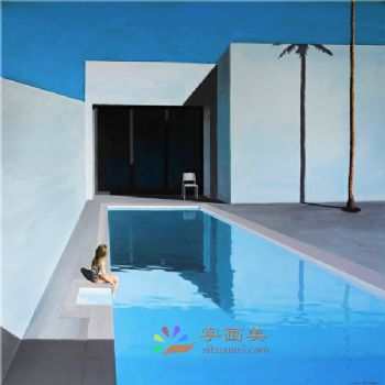 现代北欧清新装饰画高清微喷晶瓷画