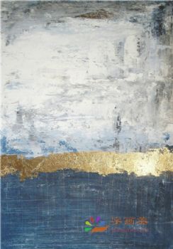 抽象艺术装饰画高清微喷晶瓷画
