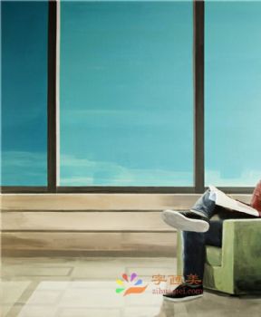 现代北欧清新装饰画高清微喷晶瓷画