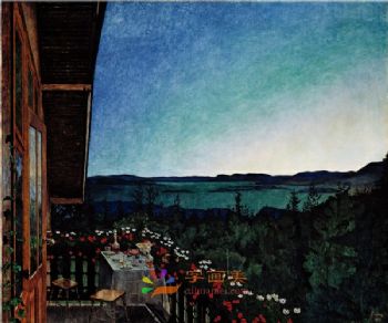现代北欧清新装饰画高清微喷晶瓷画
