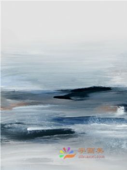 抽象艺术装饰画高清微喷晶瓷画