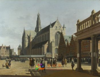 欧式风景油画威尼斯建筑风景油画