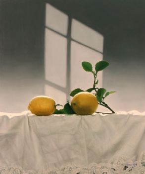 食物水果静物写实油画
