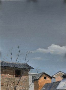 手绘风景油画印象风景油画