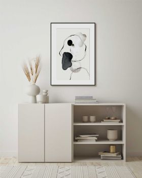 现代风格装饰画效果图