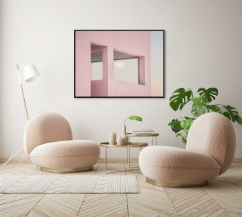 现代风格装饰画效果图